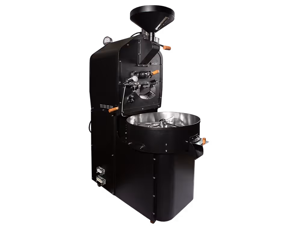 Kraffe 15 kg Commercial Coffee Roasting Machine, side view