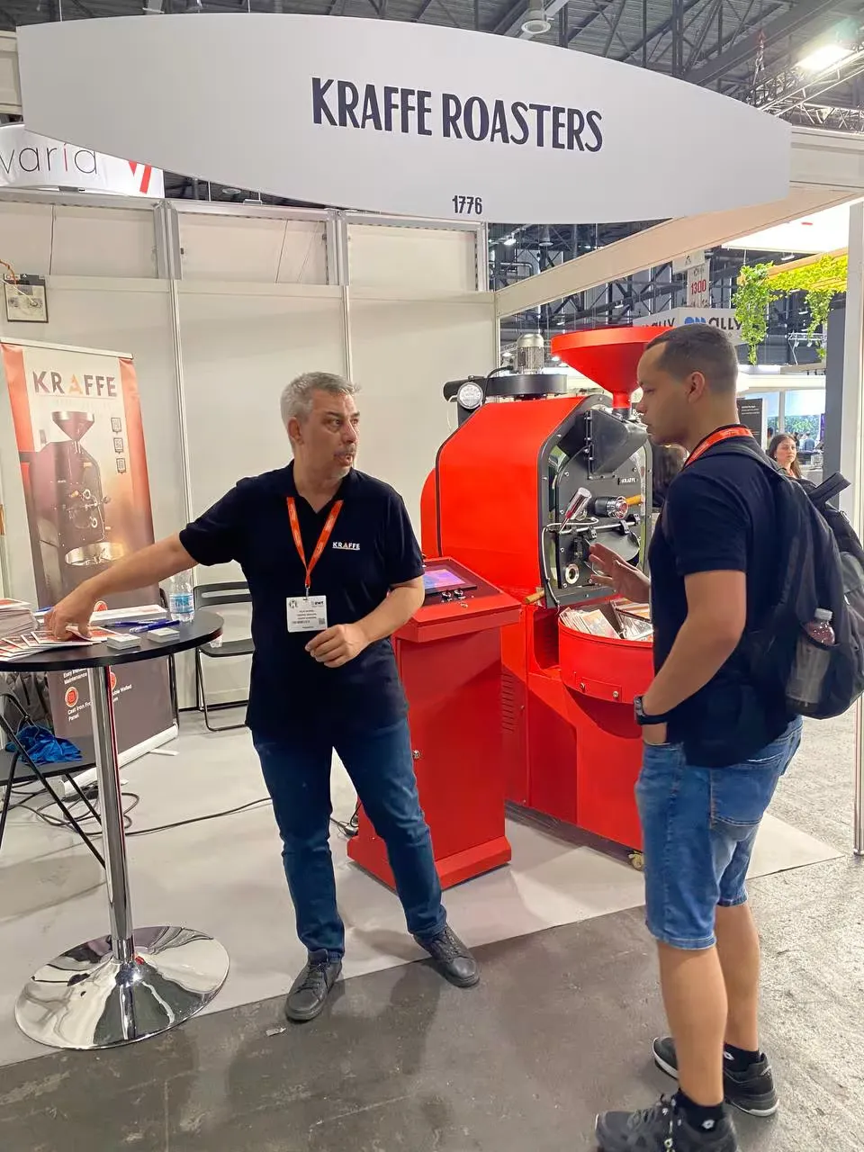 Kraffe Roasters at World of Coffee Geneva