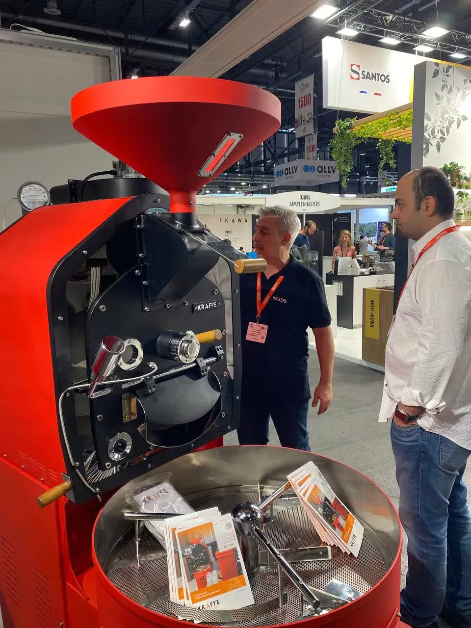 Kraffe Roasters at World of Coffee Geneva