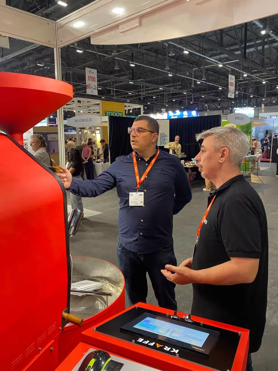 Kraffe Roasters at World of Coffee Geneva