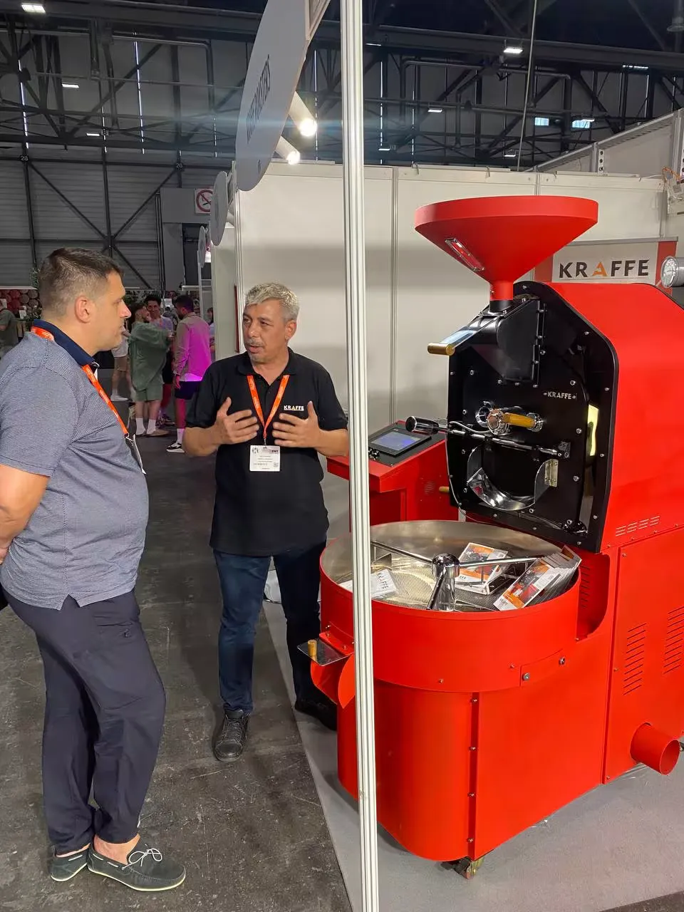 Kraffe Roasters at World of Coffee Geneva