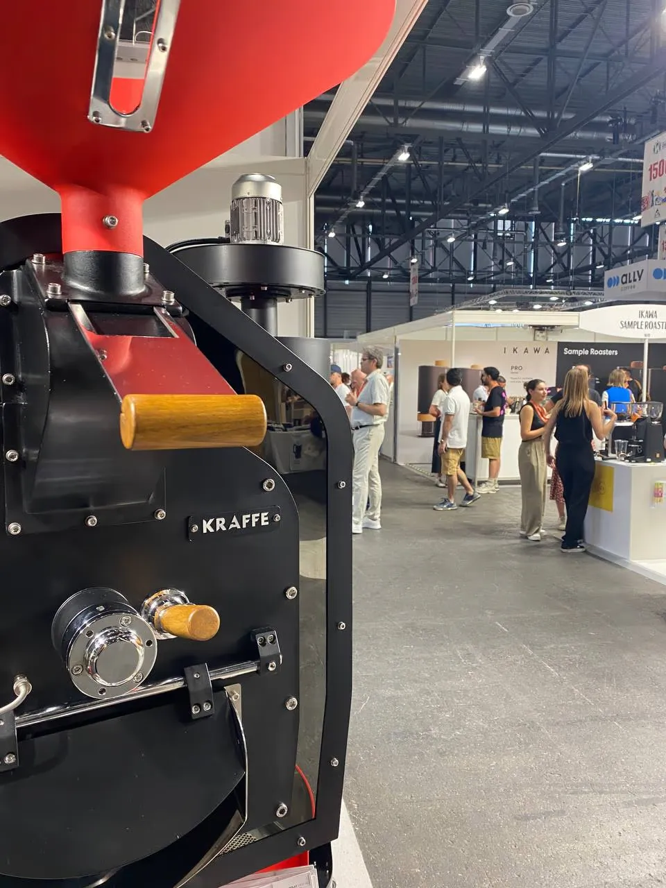 Coffee brewing championship stage