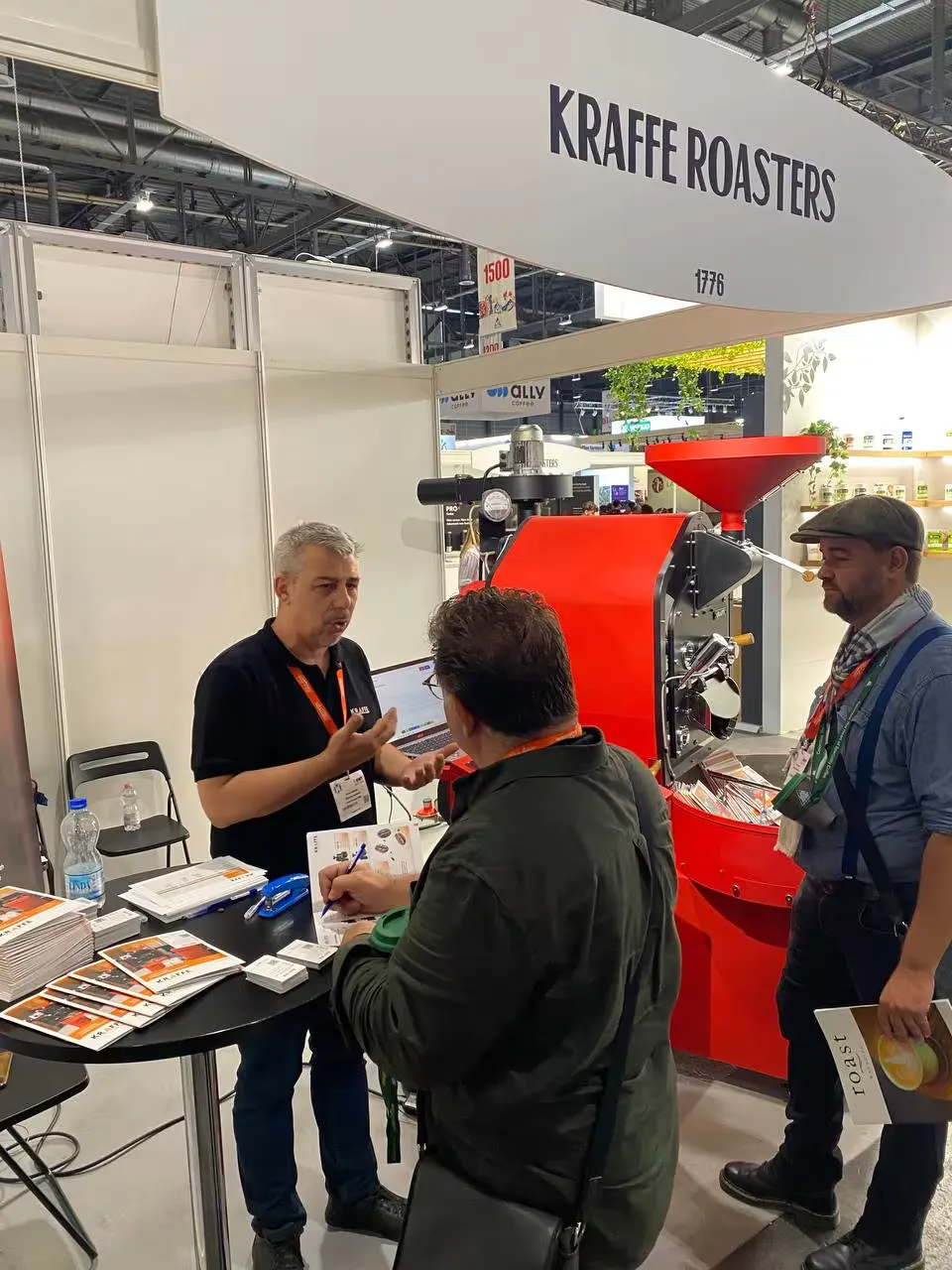 Kraffe Roasters at World of Coffee Geneva