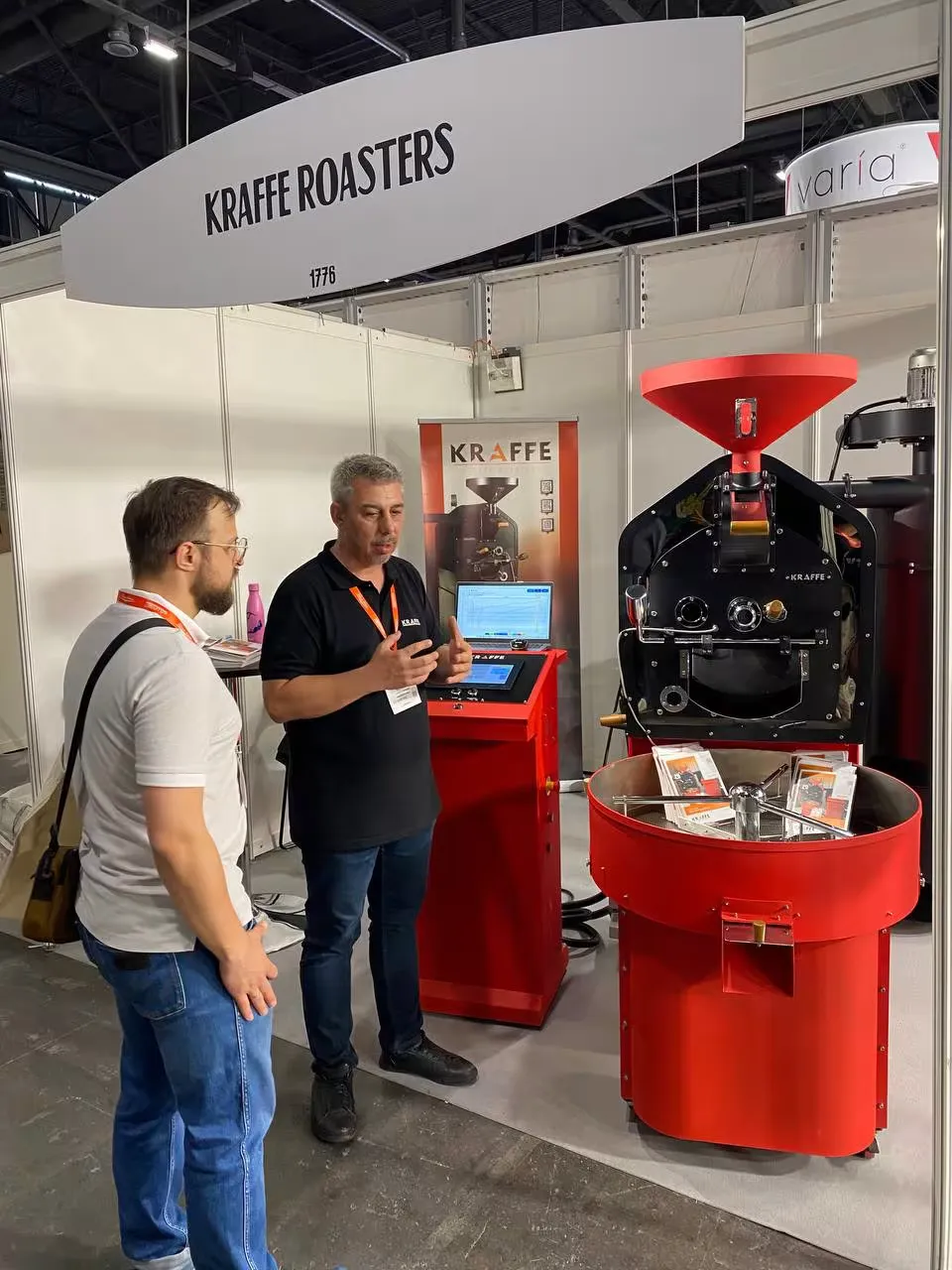 Kraffe Roasters at World of Coffee Geneva
